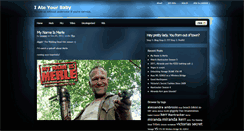 Desktop Screenshot of iateyourbaby.com